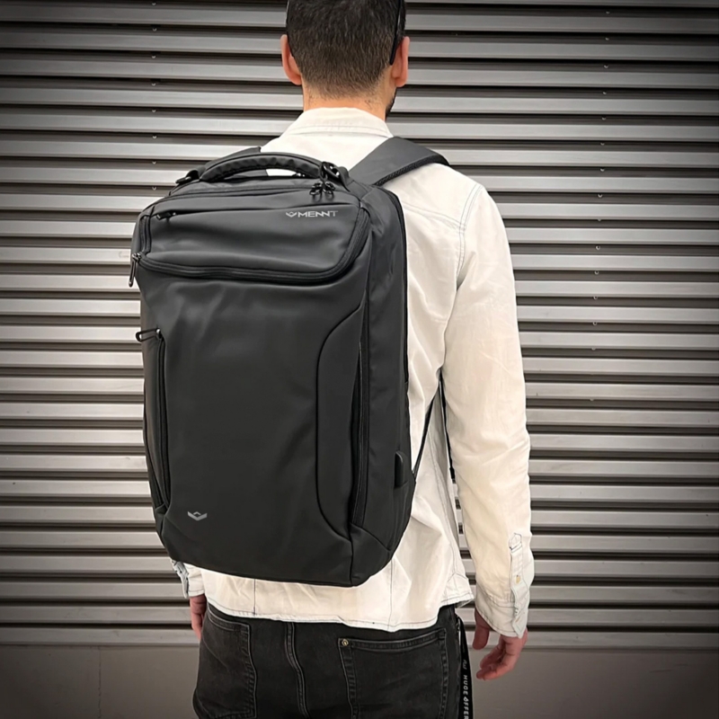 Foto 6 pulgar | Mochila Para Hombre, Impermeable, Ancha, Para Portátil De 17,3 Pulgadas Con Puerto Usb, Color Negro - Venta Internaci