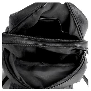 Foto 6 | Mochila De Piel Sintética De Gran Tamaño, Hermosa Y Elegante - Venta Internacional.
