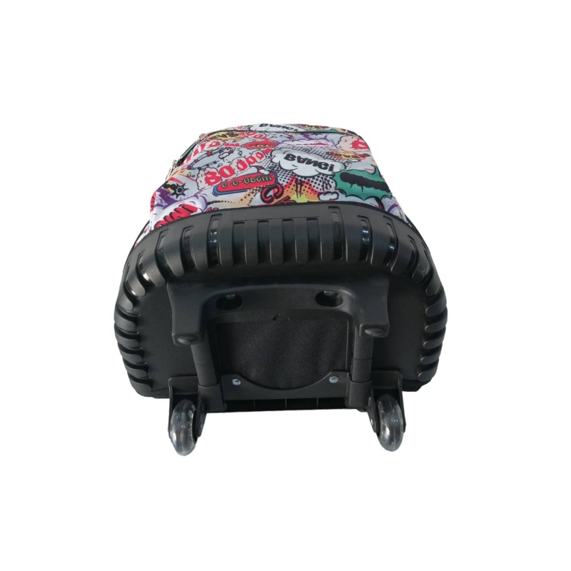 Foto 2 | Mochila Escolar Con Ruedas Longer Ekizde Comic Case - Venta Internacional.