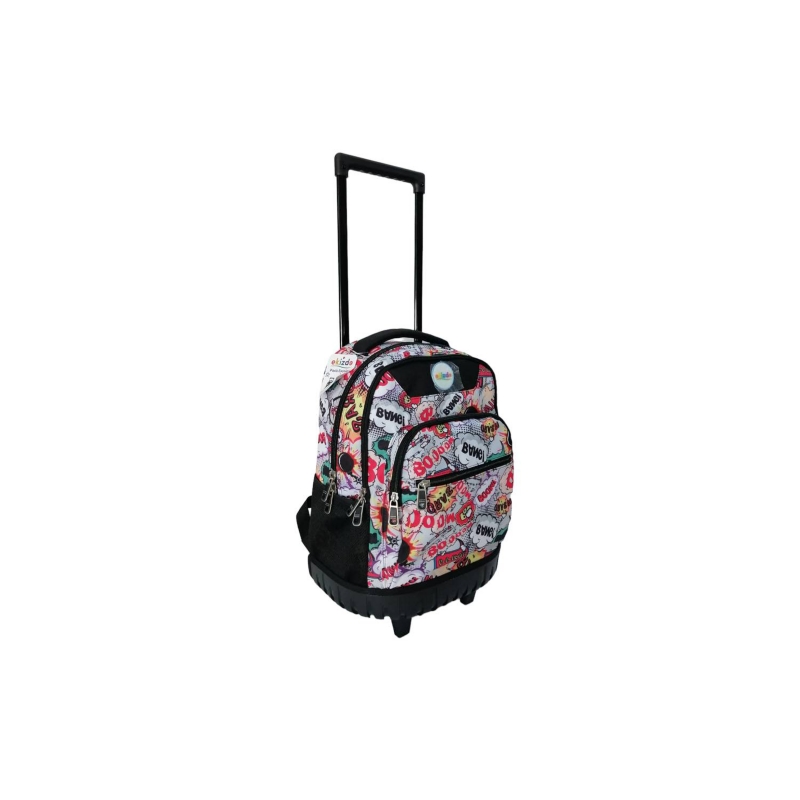 Foto 6 pulgar | Mochila Escolar Con Ruedas Longer Ekizde Comic Case - Venta Internacional.