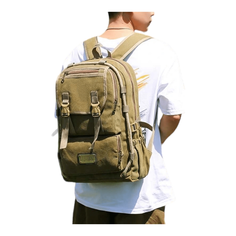 Foto 3 pulgar | Mochila Casual Y Urbana De Gran Capacidad 20l Vintage M77 - Venta Internacional.