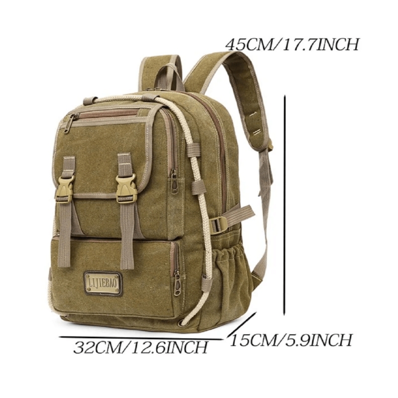 Foto 6 pulgar | Mochila Casual Y Urbana De Gran Capacidad 20l Vintage M77 - Venta Internacional.