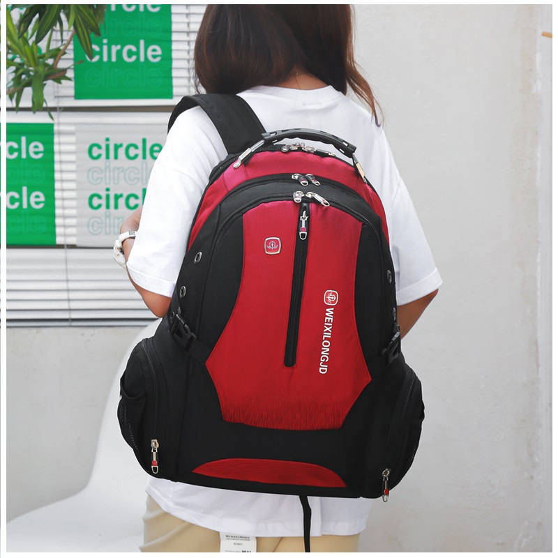 Foto 7 pulgar | Mochila Multifuncional Impermeable Para Portátil 20-39l Con Puerto Usb - Venta Internacional.