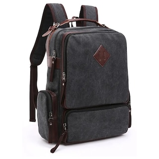 Foto 1 | Mochila Illinois Canvas De Gran Capacidad Para Portátil De 15 Pulgadas - Venta Internacional.
