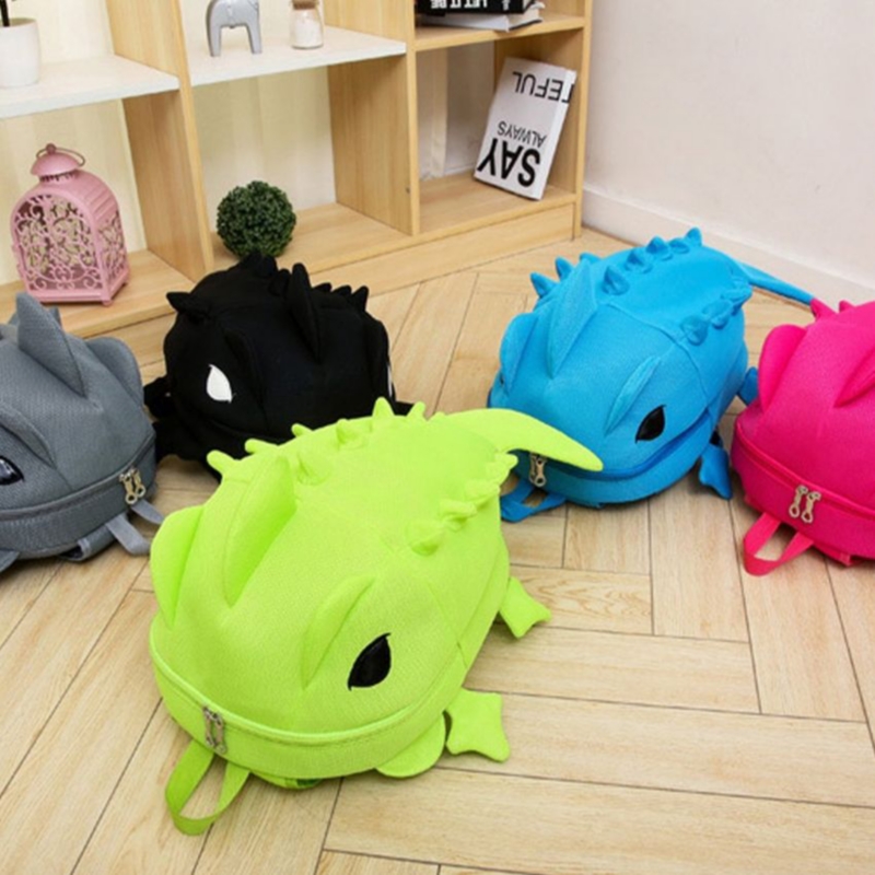 Foto 6 pulgar | Mochila De Nailon Con Dibujos Animados En 3d De Dinosaurios Para Niños Pequeños - Venta Internacional.