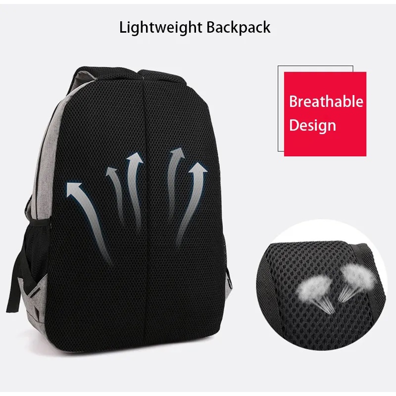 Foto 6 pulgar | Mochila Multifuncional Impermeable Para Portátil De 35 Litros Con Puerto Usb - Venta Internacional.