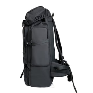 Foto 3 | Mochila Impermeable Para Acampar, Senderismo, 80 L, Color Negro, Estilo Militar - Venta Internacional.