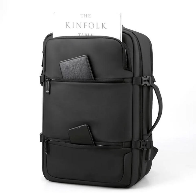 Foto 3 pulgar | Mochila Multifuncional Impermeable De Viaje De 37 Litros Con Puerto Usb - Venta Internacional.