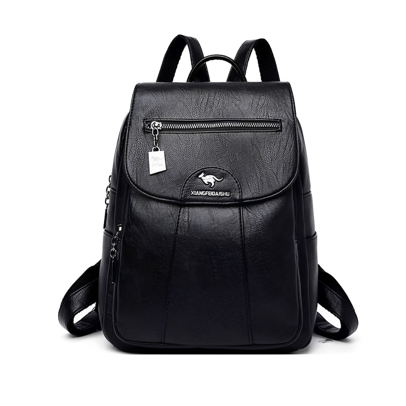 Foto 2 pulgar | Mochila De Piel Sintética De Hermoso Diseño, Tamaño Mediano - Venta Internacional.