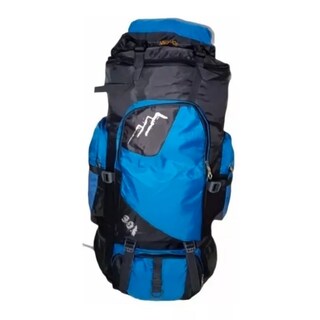 Foto 1 | Mochila De Viaje Para Acampar, Impermeable, 90 L, Con Funda Para Lluvia, Azul - Venta Internacional.