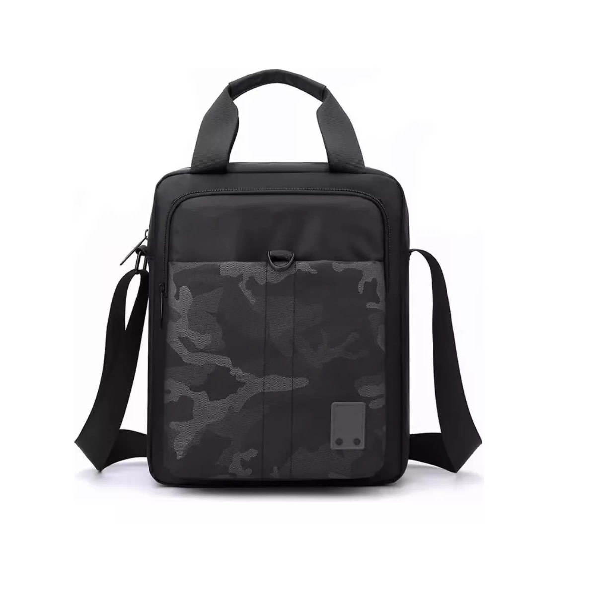 Bolso Mensajero Bandolera Hombre Gran Capacida,1 Billetera Eo Safe Imports Esi-13307 Negro