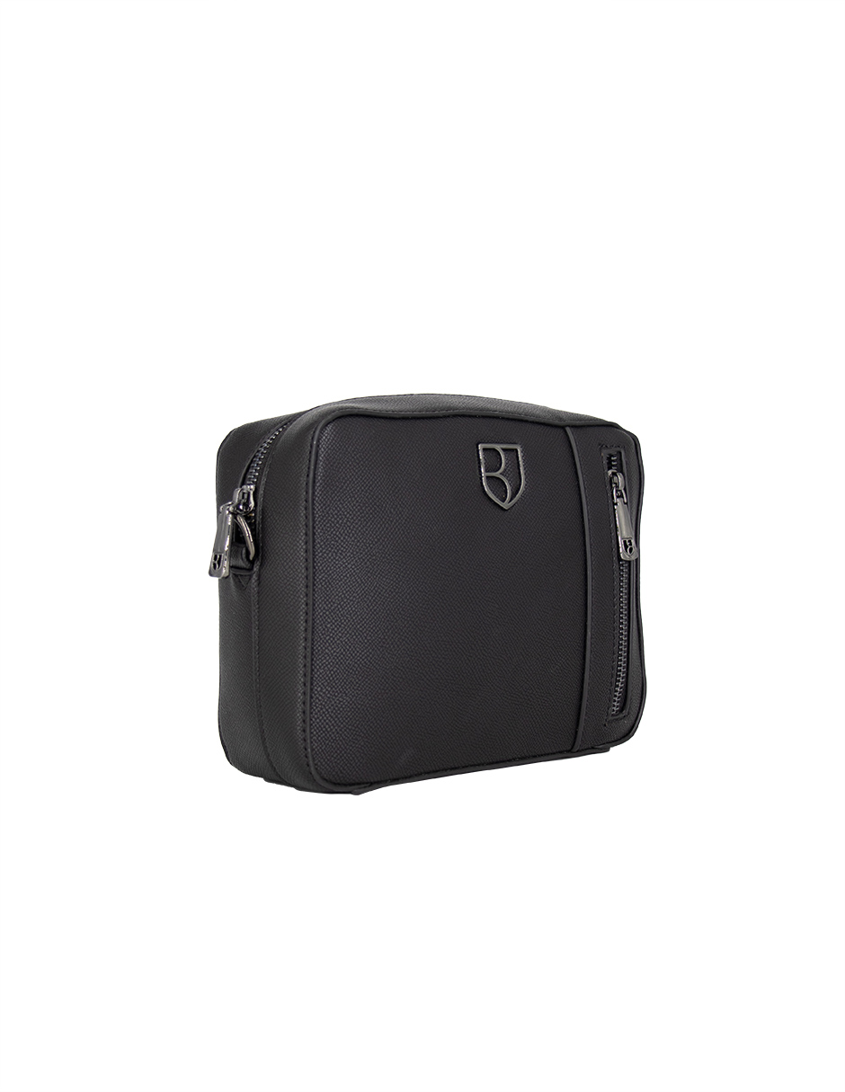 Foto 4 pulgar | Bandolera Crossbody Boroni Negro Con Correa Ajustable.