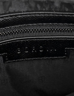 Foto 5 | Bandolera Crossbody Boroni Negro Con Correa Ajustable.