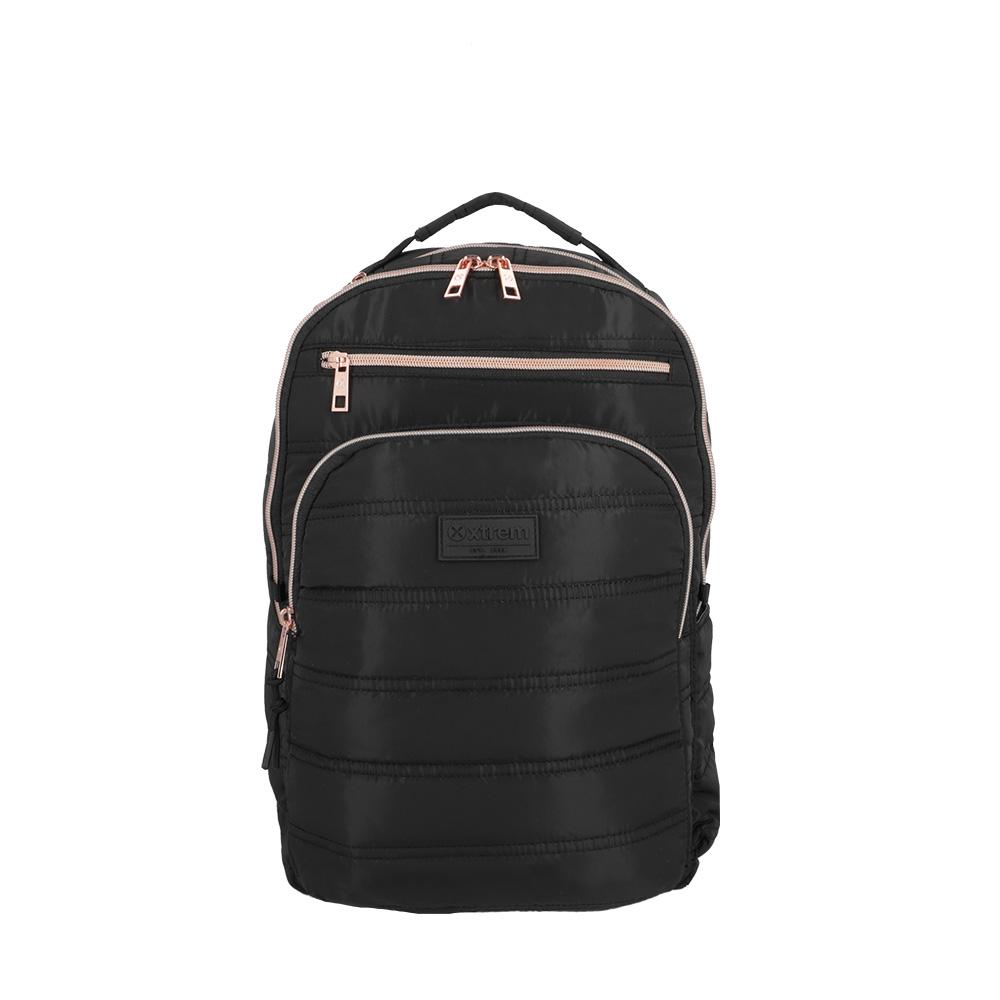 Foto 2 pulgar | Mochila Xtrem Vermont 4xt Black/rose Gold Negro