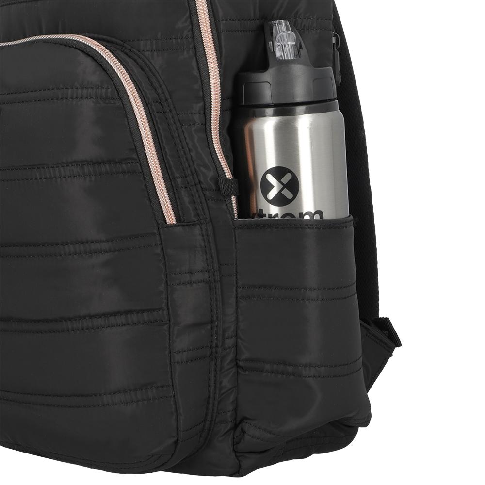 Foto 7 pulgar | Mochila Xtrem Vermont 4xt Black/rose Gold Negro