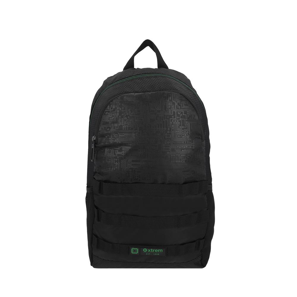 Foto 2 pulgar | Mochila Xtrem Clinton 4xt Black/Green Verde