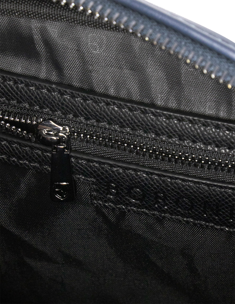 Foto 6 | Bandolera Crossbody Boroni Negro/índigocon Correa Ajustable.