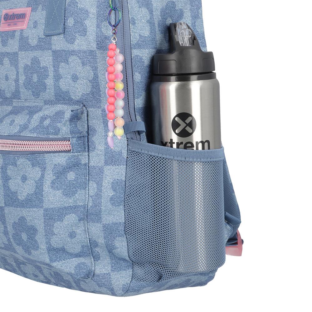 Foto 6 | Mochila Xtrem Leia 4xt Demin Flowers Azul