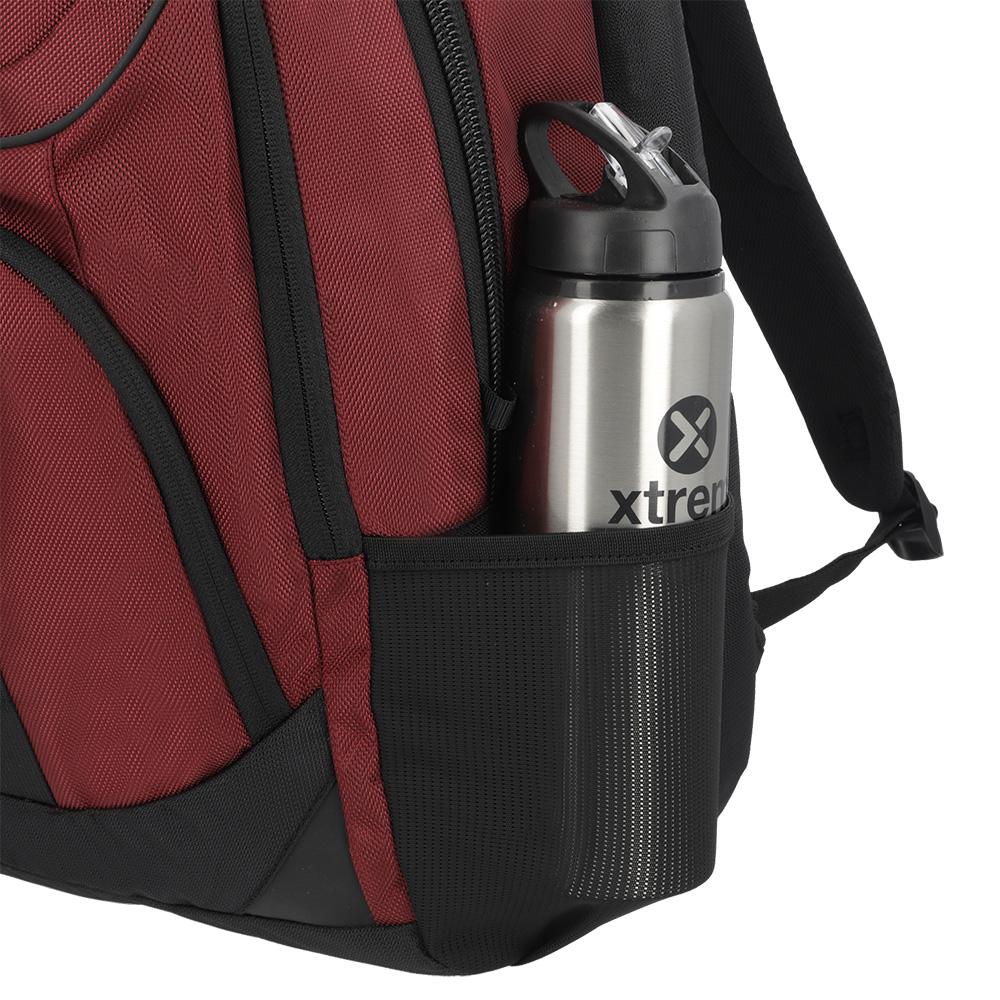 Foto 7 pulgar | Mochila Xtrem West 4XT Burgundy Multicolor