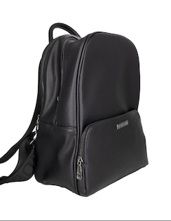 Foto 1 | Mochila Backpack Boroni Negro Con Correas Ajustables