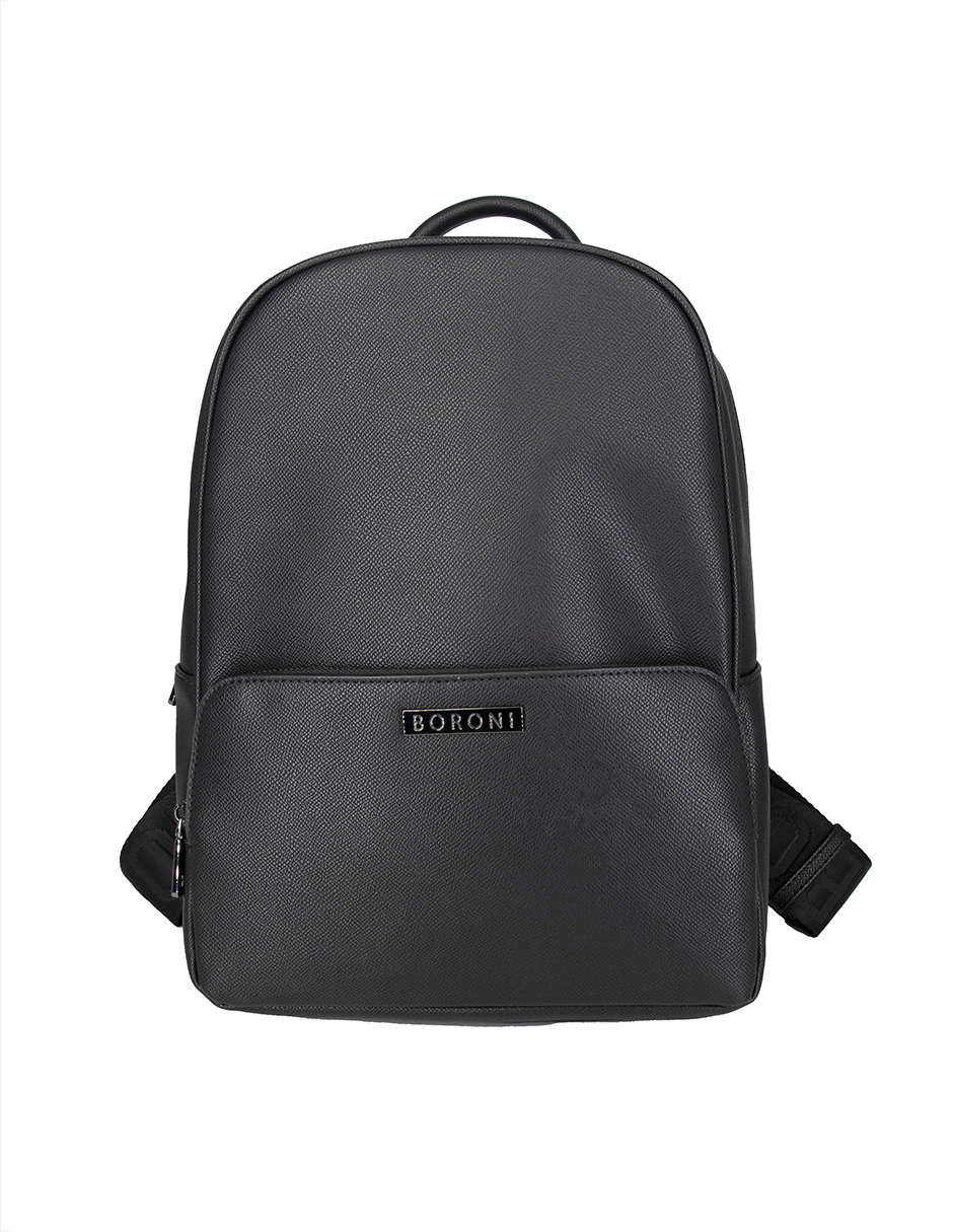 Foto 6 | Mochila  Backpack  Boroni Negro Con Correas Ajustables