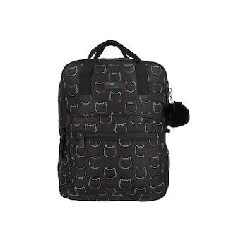 Foto 1 | Mochila Xtrem Leia 4XT Black Cat Negra