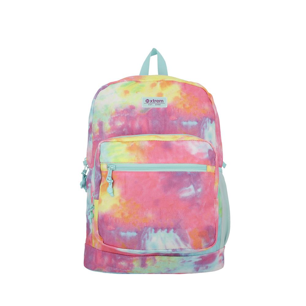 Foto 2 pulgar | Mochila Xtrem Vito 4xt Rainbow Tie Dye Rosa