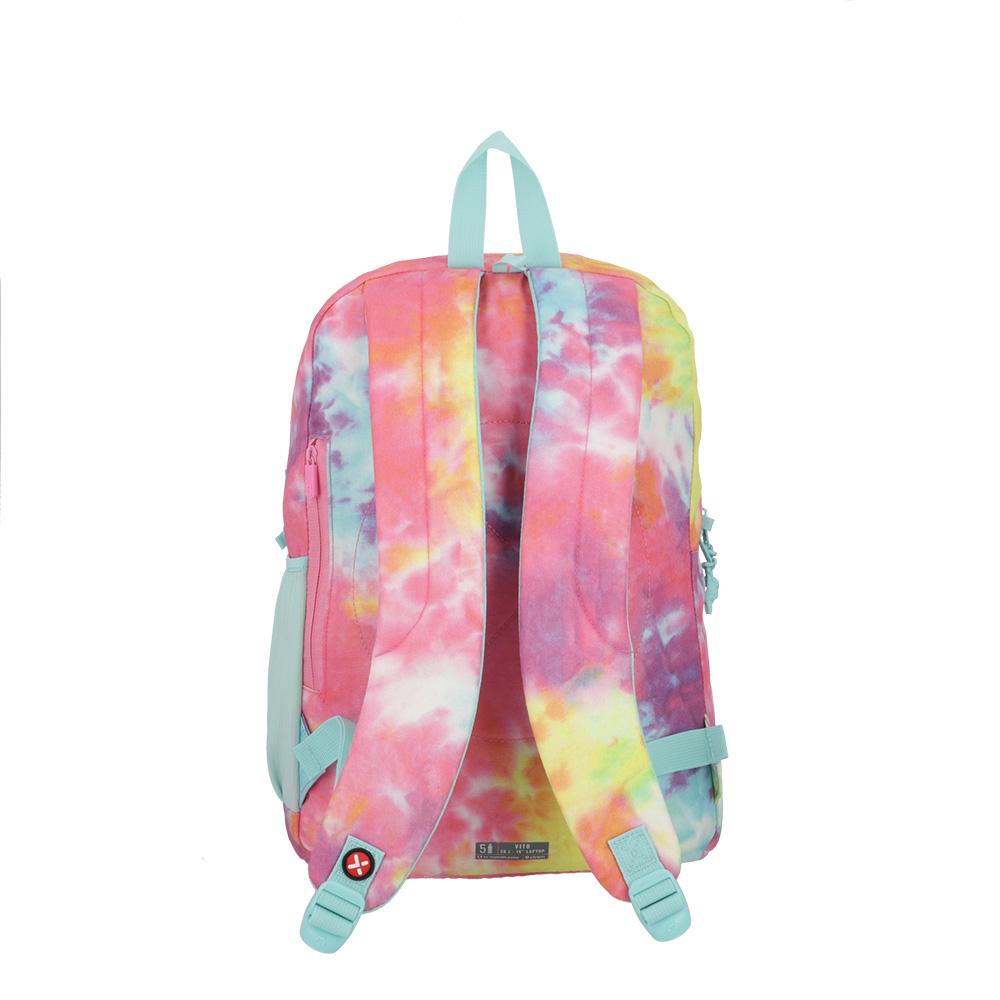 Foto 4 pulgar | Mochila Xtrem Vito 4xt Rainbow Tie Dye Rosa