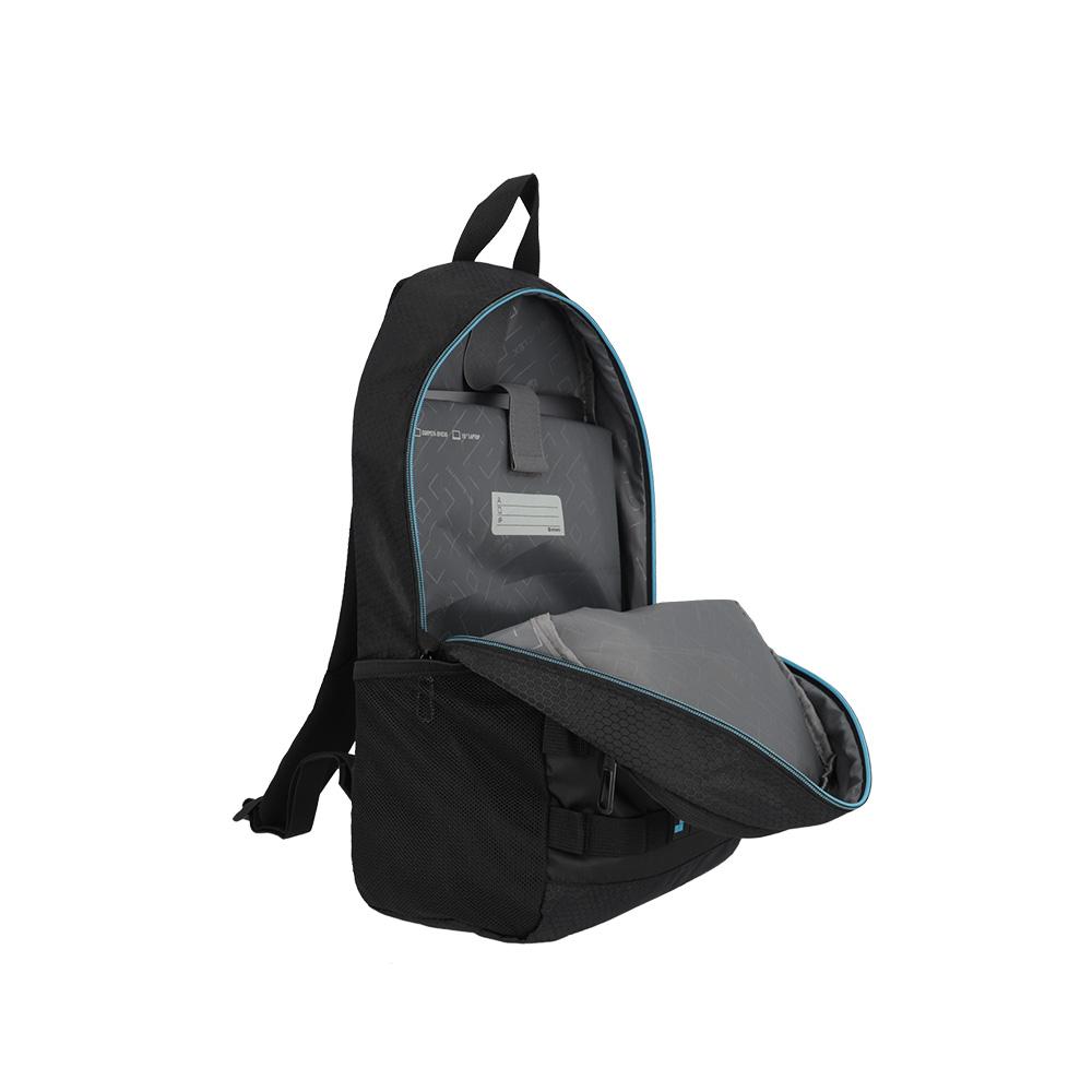 Foto 5 pulgar | Mochila Xtrem Clinton 4xt Negra con Azul