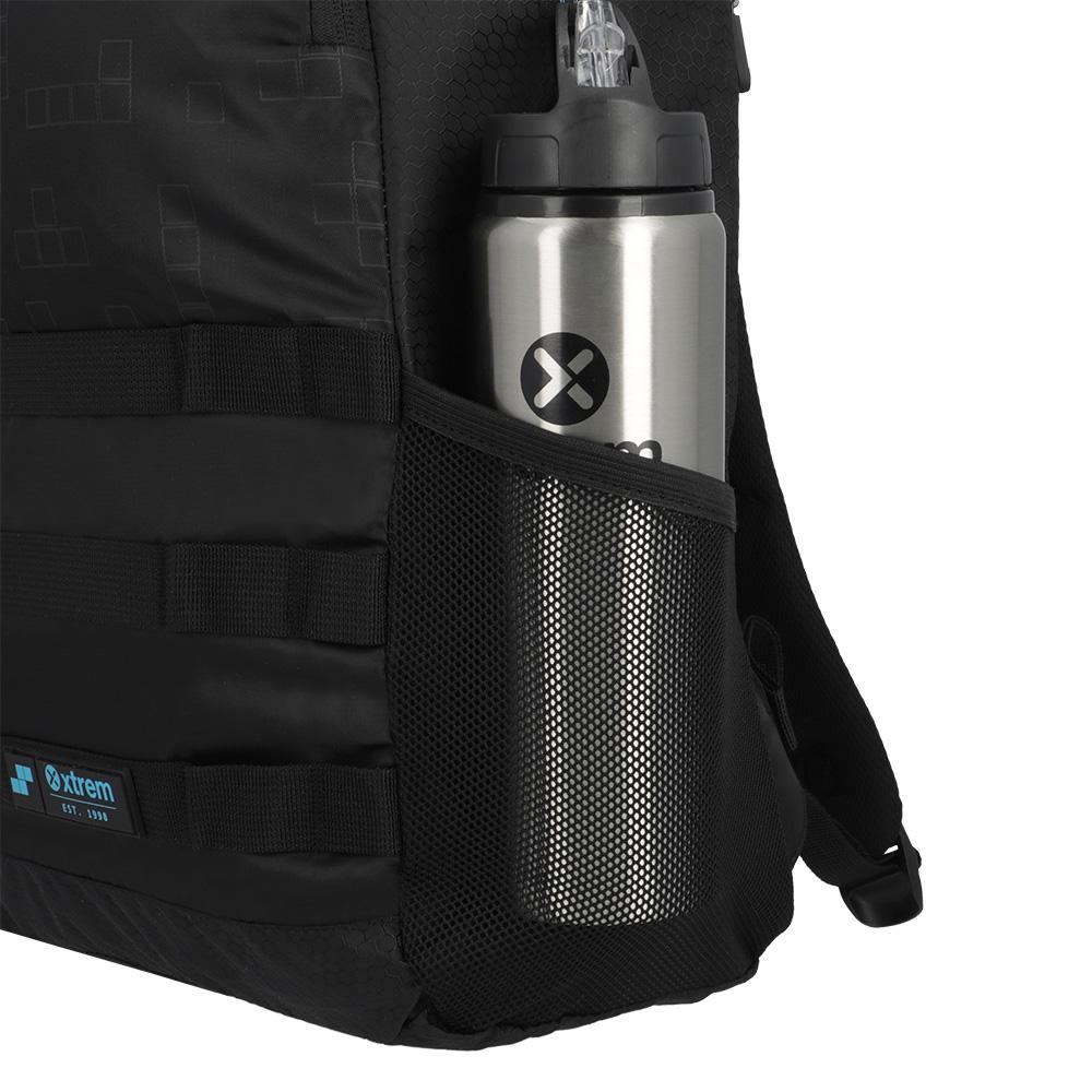 Foto 7 pulgar | Mochila Xtrem Clinton 4xt Negra con Azul