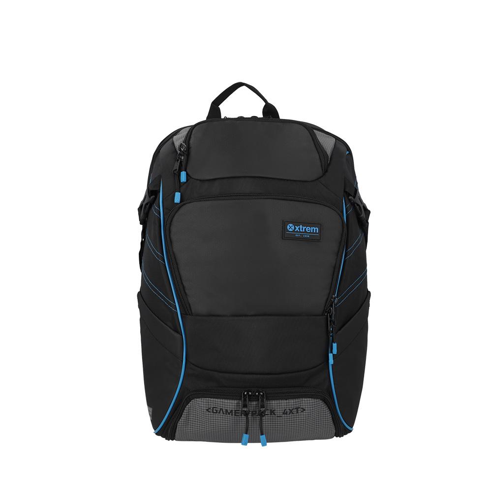 Foto 2 pulgar | Mochila Xtrem Gamerpack 4xt Black/blue Azul