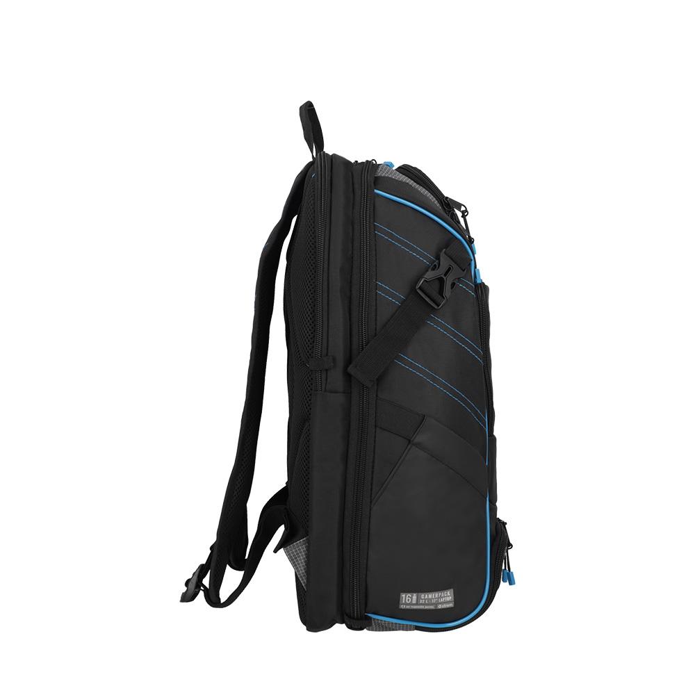 Foto 5 pulgar | Mochila Xtrem Gamerpack 4xt Black/blue Azul