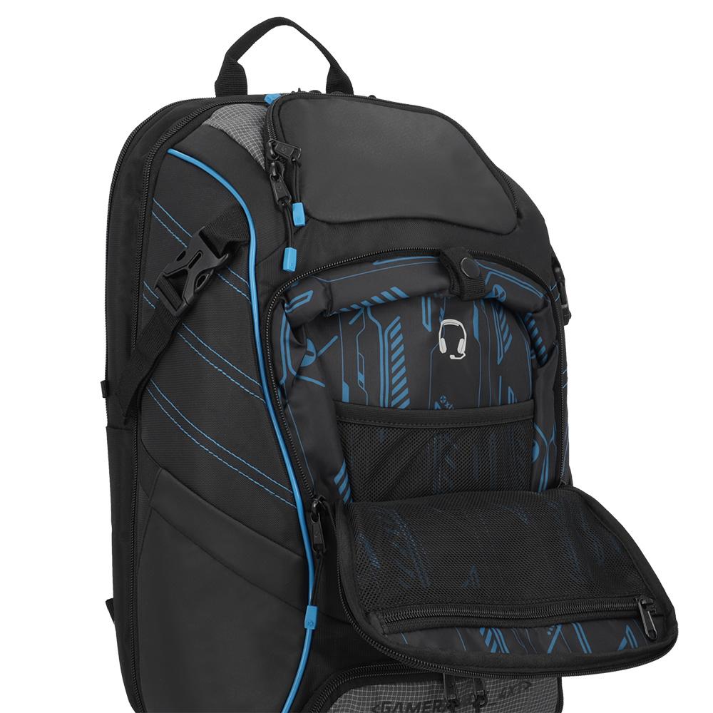 Foto 7 pulgar | Mochila Xtrem Gamerpack 4xt Black/blue Azul