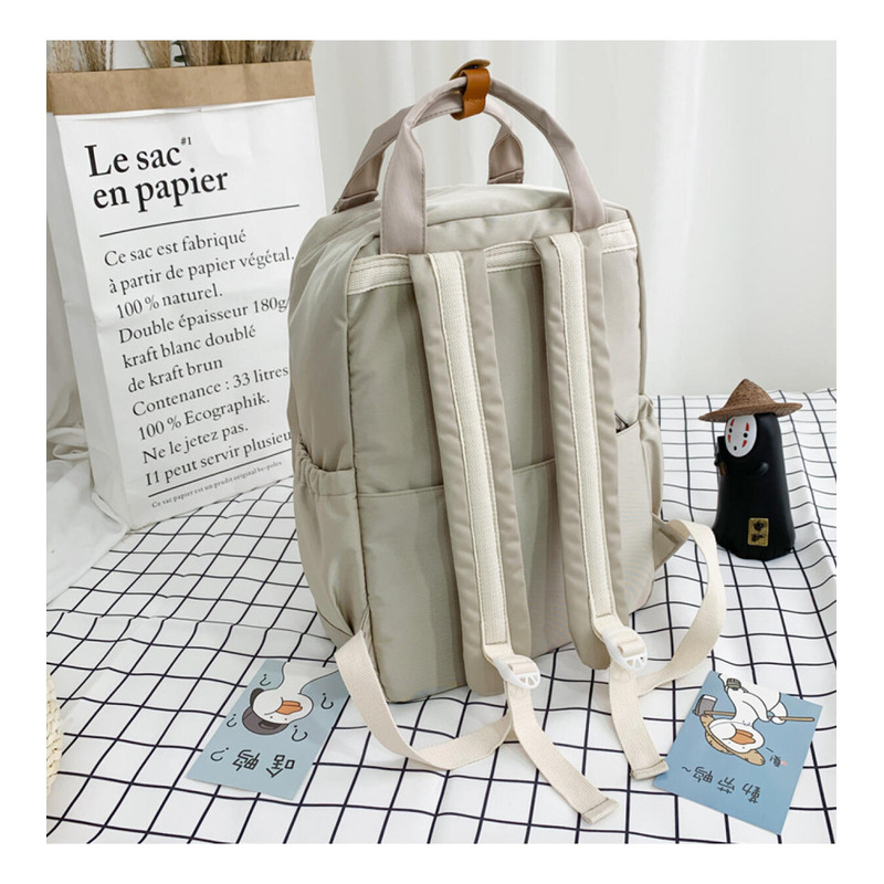 Foto 7 pulgar | Mochila Trend Versión Coreana Rosa Impermeable - Venta Internacional