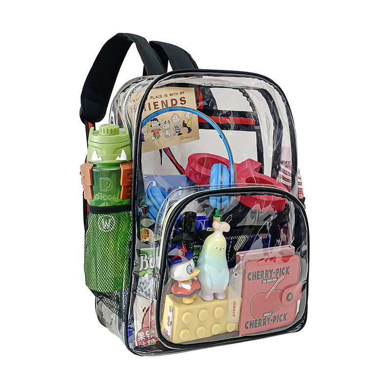 Mochila Impermeable de Pvc Transparente Para Portátil De 15.6 Pulgadas - Venta Internacional