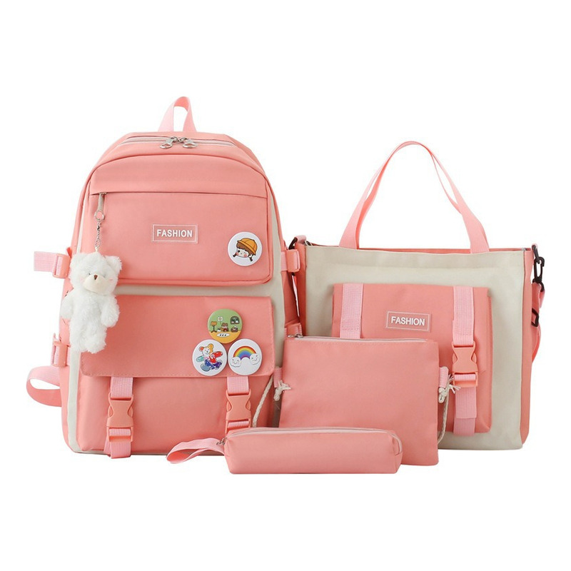 Foto 2 pulgar | Mochila Fashion Campus High School 4 Unidades - Venta Internacional