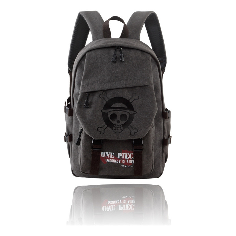 Foto 2 pulgar | Mochila de Lona con Dibujos Animados de Anime para Portátil de 14 Pulgadas Género Neutro - Venta Internacional