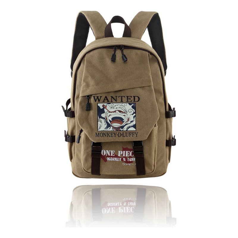 Foto 2 pulgar | Mochila de Lona Con Dibujos Animados De Anime Para Portátil De 14 Pulgadas - Venta Internacional