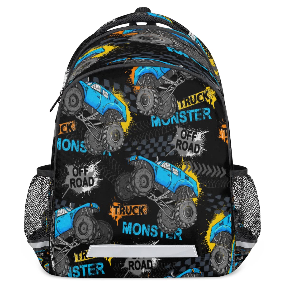 Foto 2 pulgar | Mochila Bardic Grunge Monster Truck Car Impermeable- Venta Internacional