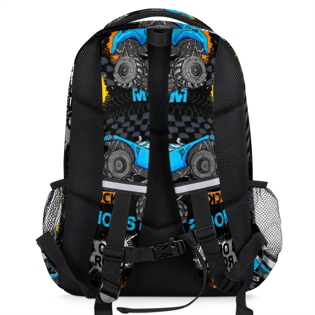 Foto 4 pulgar | Mochila Bardic Grunge Monster Truck Car Impermeable- Venta Internacional