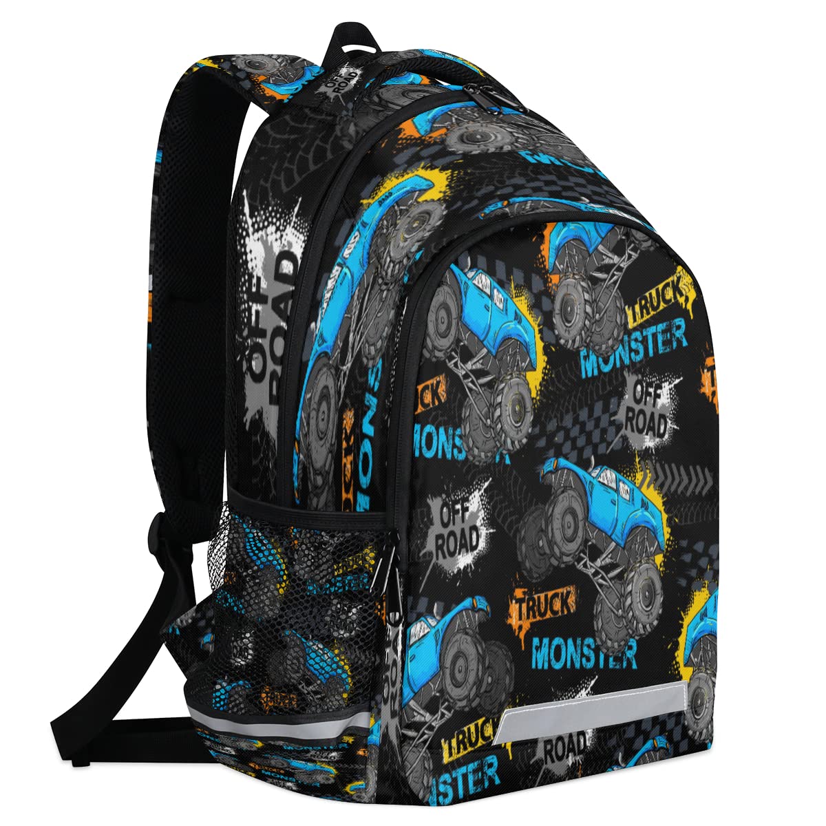 Foto 6 pulgar | Mochila Bardic Grunge Monster Truck Car Impermeable- Venta Internacional