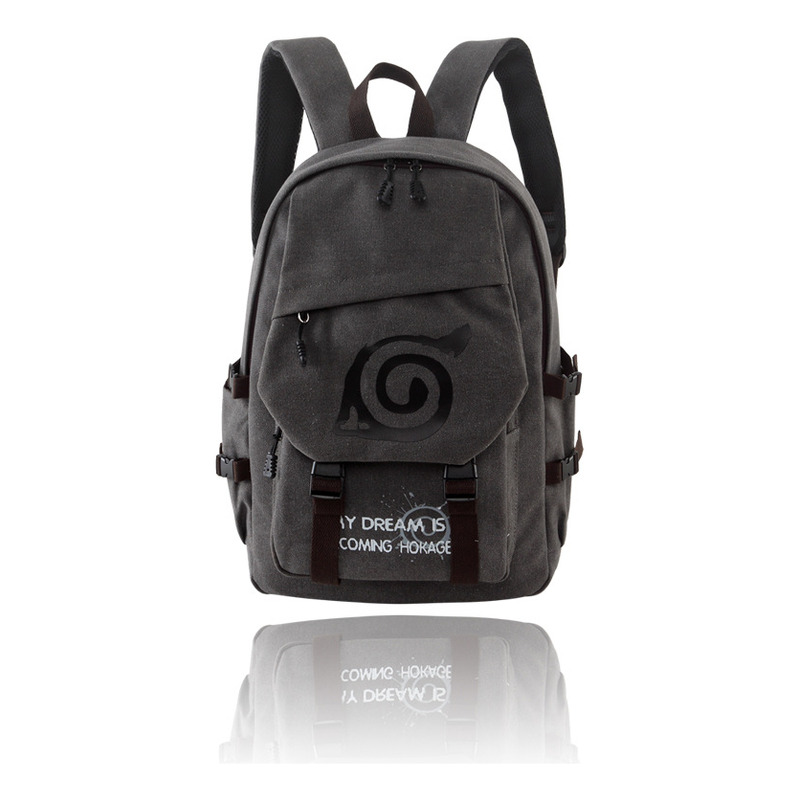 Foto 2 pulgar | Mochila de Lona con Dibujos de Anime para Portátil de 14 Pulgadas - Venta Internacional