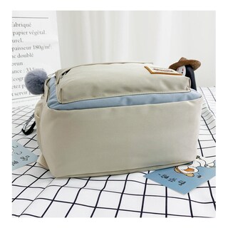 Foto 6 | Mochila Trend Versión Coreana Azul Impermeable - Venta Internacional