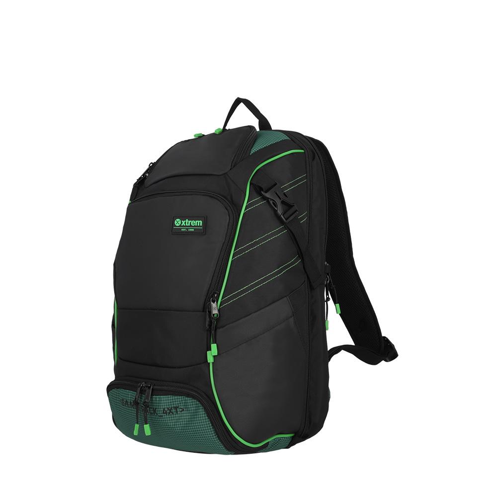 Foto 3 pulgar | Mochila Xtrem Gamerpack 4xt Black/Green Verde