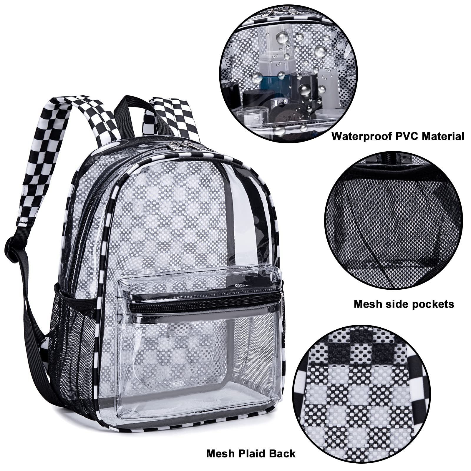 Foto 6 | Mochila Btoop Transparente Para Miniestadios 30 X 30 X 15 Cm - Venta Internacional