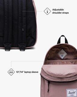Foto 3 | Mochila Herschel Supply Co. Rosa Fresno Clásica - Venta Internacional