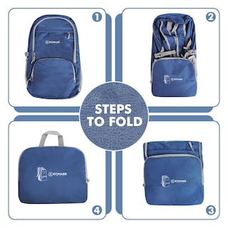 Foto 5 | Mochila Zomake Ligera Plegable 30 L Resistente Al Agua - Venta Internacional