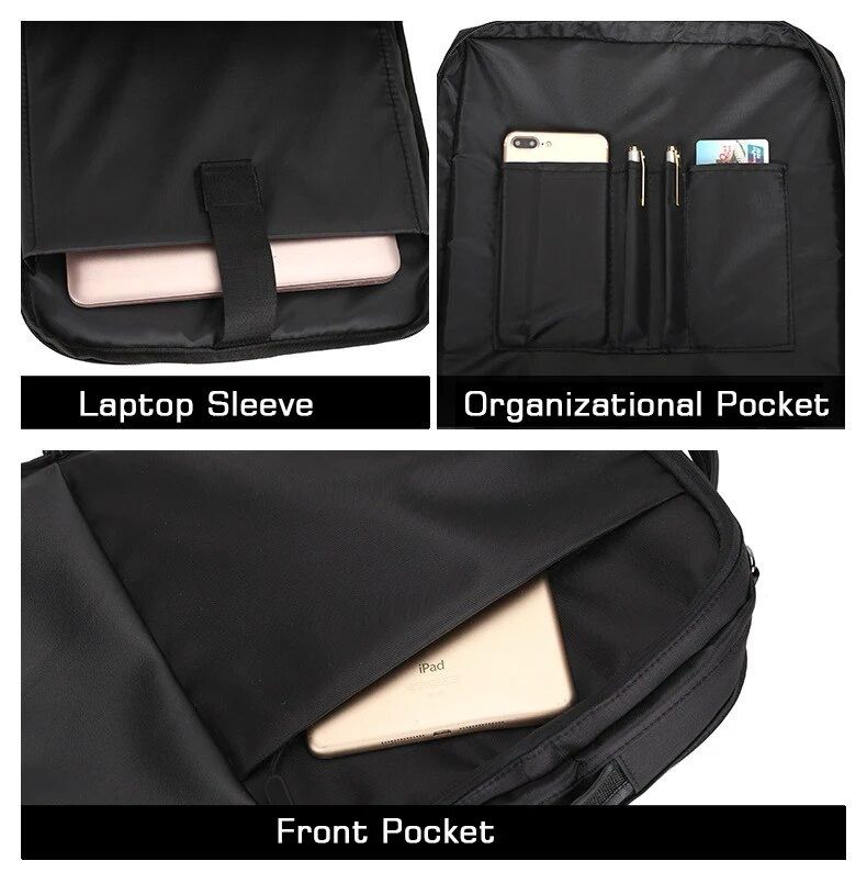 Foto 4 | Mochila Antirrobo Impermeable Usb Unisex 20l - Venta Internacional