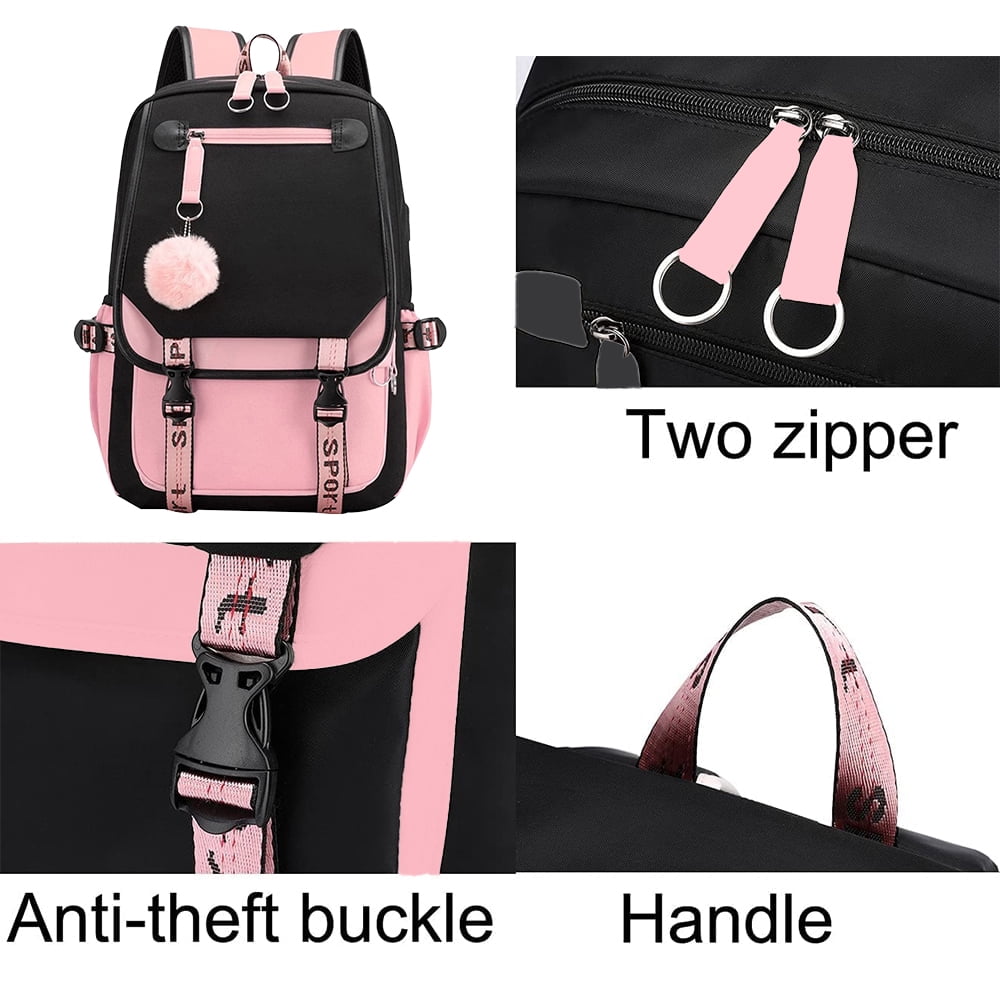 Foto 3 pulgar | Mochila Escolar Sanmadrola Resistente 21 Litros para Niñas - Venta Internacional