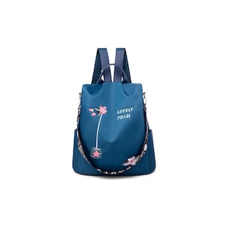 Foto 1 | Mochila New Chic Urbanity Oxford Antirrobo Impermeable Azul - Venta Internacional